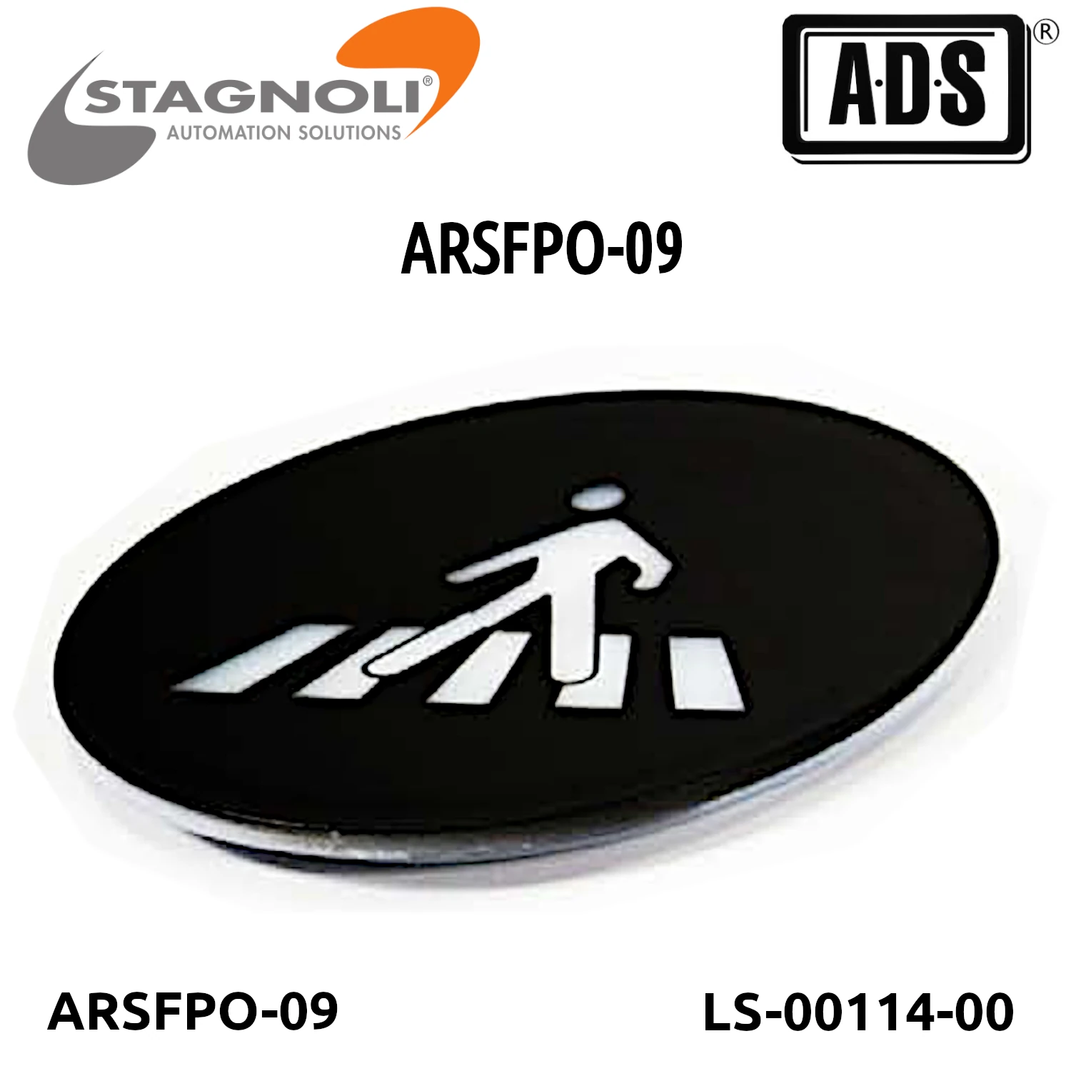LENTES PARA SEMAFORO APOLLO HOMBRE PEATONAL MARCA STAGNOLI MOD.ARSFPO-09